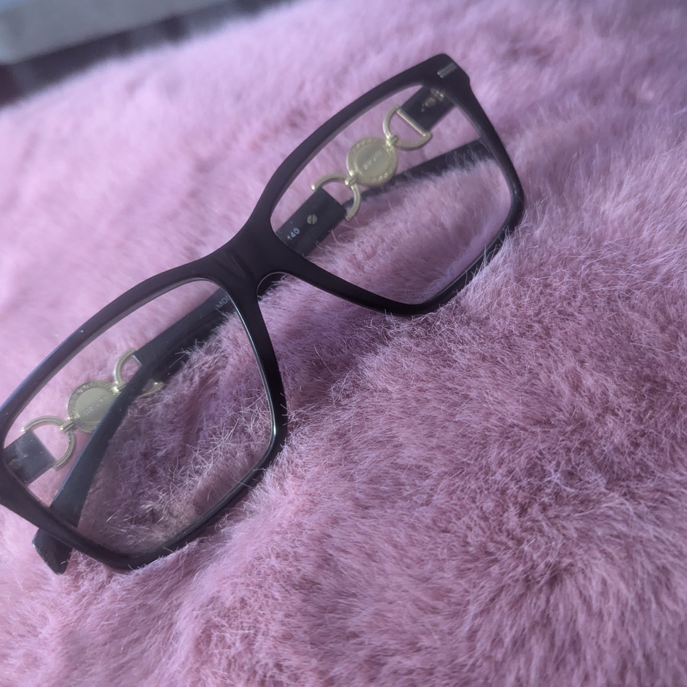Versace Black and Gold Women's Glasses